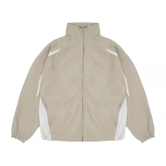 Palace x Reebok Track Jacket Off White Size Large Summer 2024 Brand New.